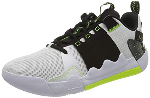 Nike Jordan Zoom Zero Gravity, Chaussures de Basketball Homme, Multicolore (White/Volt/Black 170), 48.5 EU
