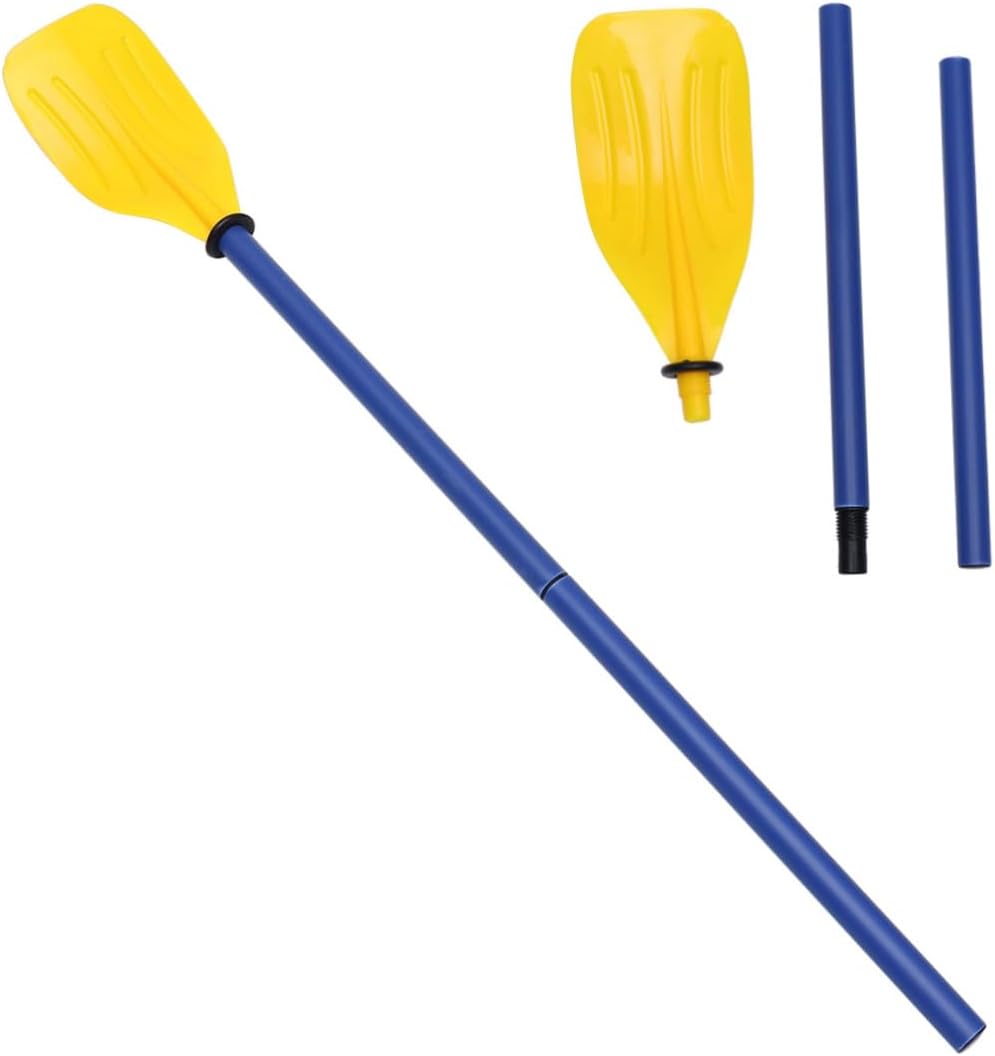 BESPORTBLE 2pair Detachable Plastic Kayak Paddles French Style Oars for Canoe Boat Lightweight Ergonomic Design for and Storage