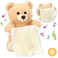 Hopearl Oso Peek A Boo con Manta de Seguridad Interactivo Repite