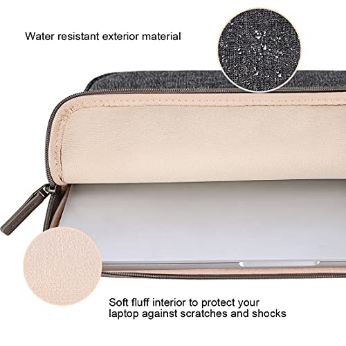 DOMISO-10-pulgada-Funda-para-portatil-Impermeable-con-tableta-Bolsa-de-transporte-para-de97-105-11iPad-Pro105iPad-AirMicrosoft-Surface-Go-2018Samsung-Galaxy-Tab-S3S4Lenovo-Ideapad-D330Gris