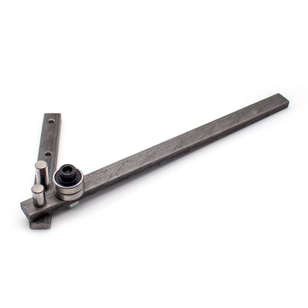 Machine à cintrer manuelle 1-10MM, Cintreuse renforcée pour fer plat - Outil de pliage d'angle pour fil de fer/acier/cuivre - Outil de formation pour hameçon de pêche