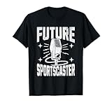 Future Sportscaster Sports Announcer Sports Commentator Kids T-Shirt