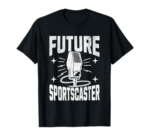 Future Sportscaster Kids T-Shirt