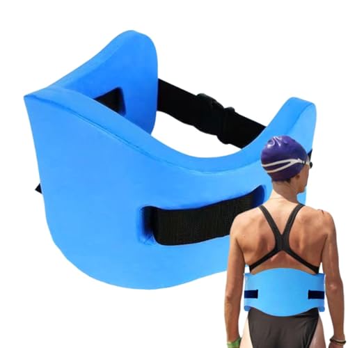 Cintura da nuoto - al galleggiamento per addestramento al galleggiamento in schiuma, tavola galleggiante di sicurezza con cintura regolabile | Piscina Spiaggia Snorkeling Supporto per esercizi A
