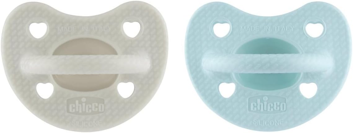 Chicco PhysioForma Luxe Soft Damaklı Silikon Emzik, 6-16 Ay, İkili