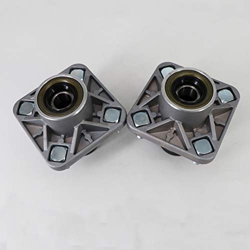 Tektall Front Wheel Hub Kit Bearings Seals For Club Car Ds Golf Cart 1982-2002 Models Replaces 11011102, 1011153, 1011889, 1011892, 1011894, 2Pcs #TOP2