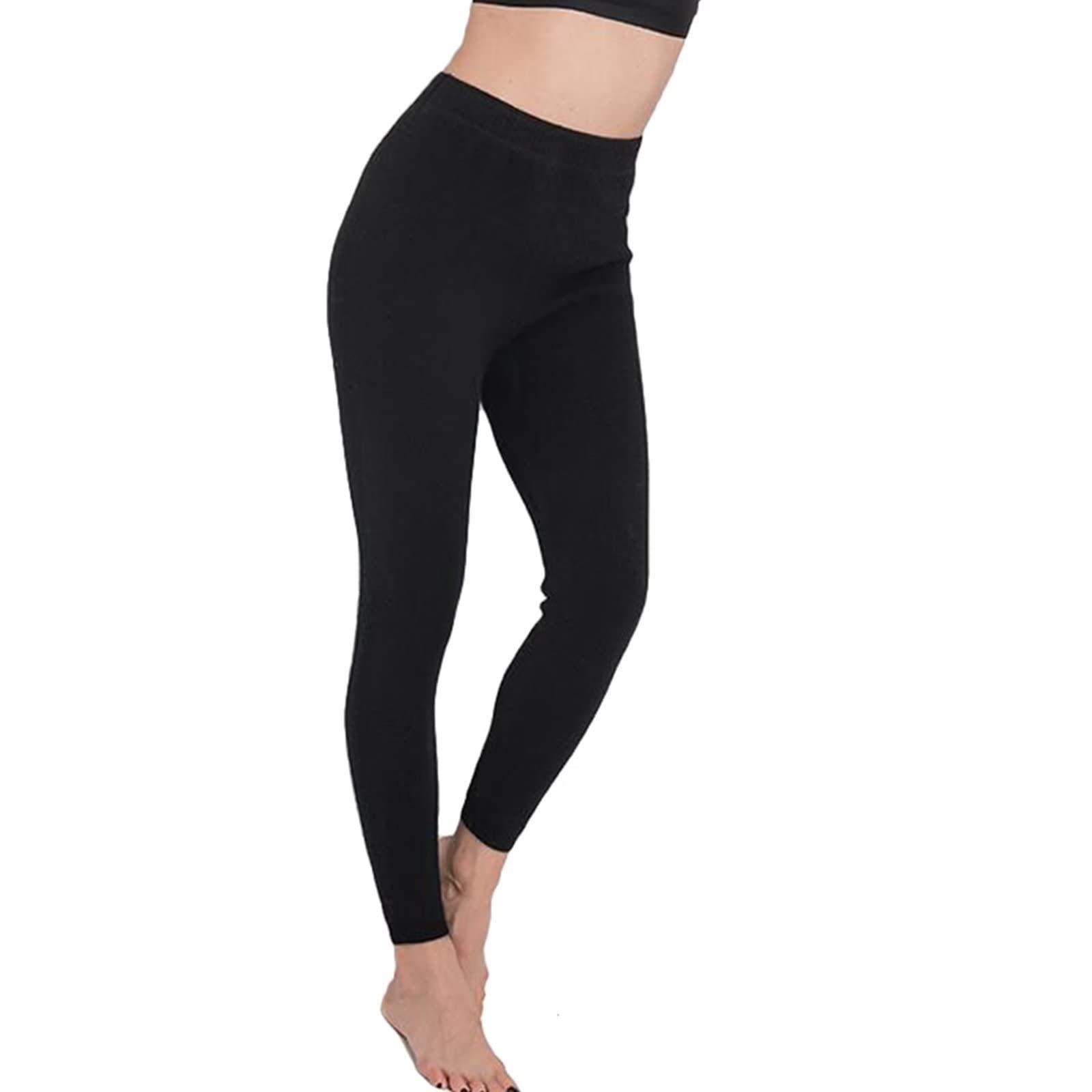 HNVAVQ 100% Cashmere Mens Biancheria Intima Termica Pantaloni di Base Layer Leggings Pantaloni per le Donne, H (donne), XL