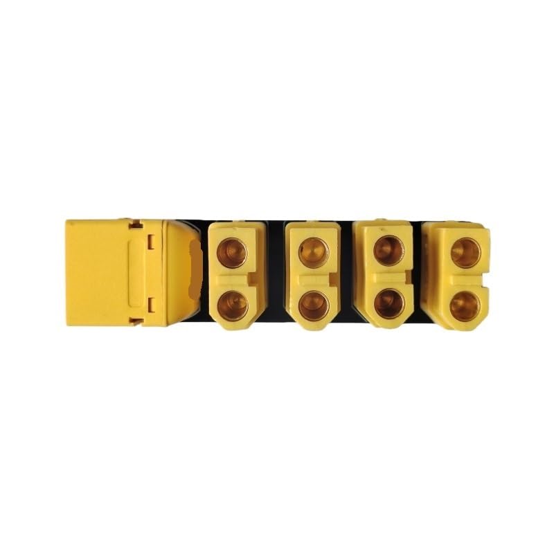 Placa Distribución Energía 1 A 4 Puertos Conector Macho‑Hembra XT60 PDB
