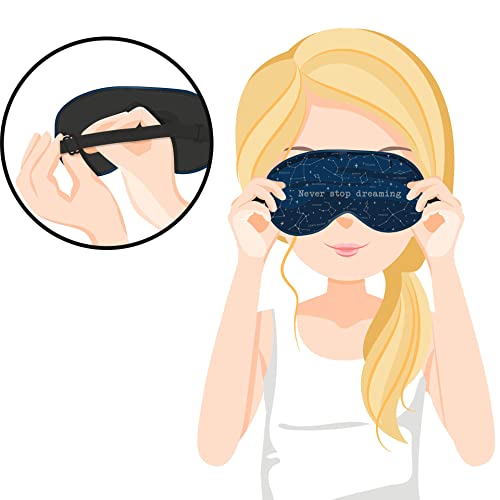 Legami - Schlafmaske mit verstellbarem Gummiband, praktisch und bequem, blockiert die Lichter, 20,5 x 10 cm, Travel, geeignet für Reisen und Schlaf