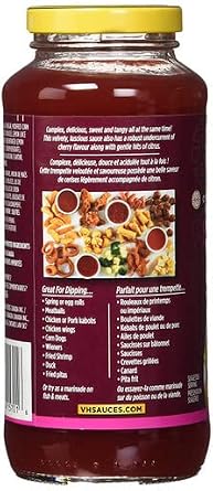 VH Cherry Dipping Sauce, 341ml/11.5oz, Jar, (Imported from Canada)