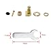 Rayzm Set de Enganches para Correa de Guitarra, Seguros de Sistema de...