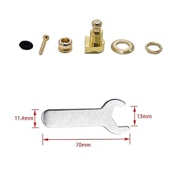 Rayzm 2pcs serrures de sangle guitare avec une clé, métal guitare strap serrures et boutons, système de verrouillage de… - Les Beatles, Paul McCartney, John Lennon, RIngo Starr, George Harrison Rayzm 2pcs serrures de sangle guitare avec une clé, métal guitare strap serrures et boutons, système de verrouillage de… – Image 3