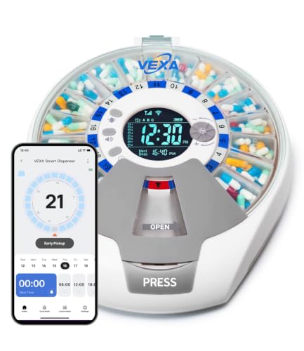 VEXA VitaMate Pro Smart WiFi Pill Dispenser