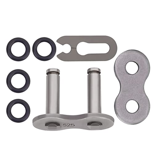 Ahl 1 Pcs 525 Series Steel Master Link O-Ring Chain Clip-Type Connecting Link For Motorcycle Dirt Bike #TOP3