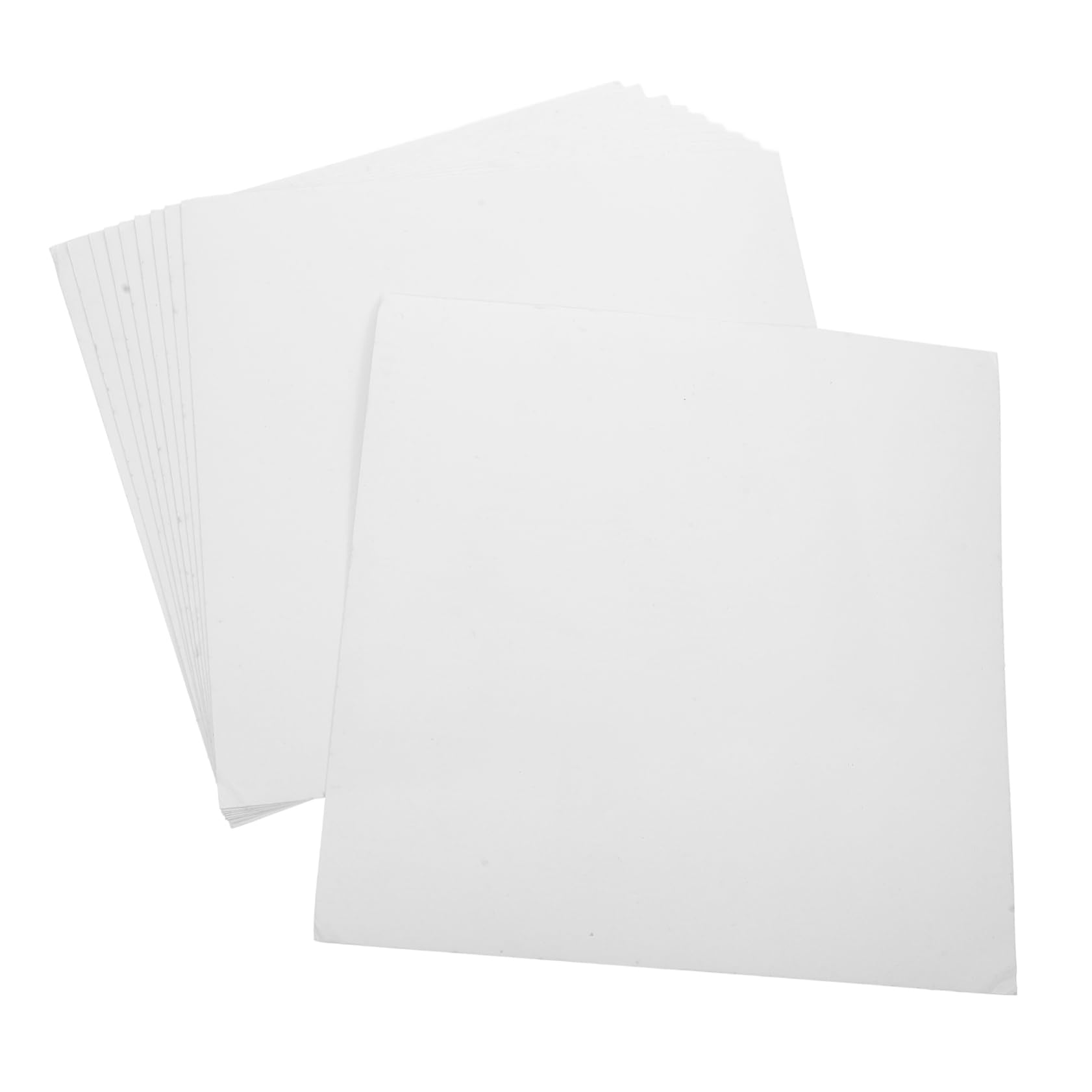 Carta da Filtro Olio Grande 30x30 Cm 10 Pezzi in Carta Bianca | Alta Assorbenza, Filtrazione ad Alta Efficienza, Uso Industriale e Laboratorio
