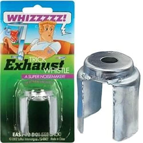 Loftus International Exhaust Whistle Trick, Muffler Tailpipe Noisemaker, Annoying Sound Exhaust Whistle Practical Joke