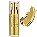 Liquid Illuminator, Firstfly Body Highlighter Makeup Smooth Shimmer Glow Liquid Foundation for Face & Body (#02 Metallic Gold)