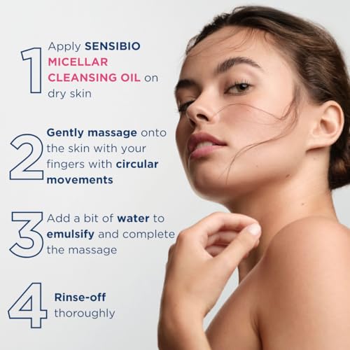 Image of Bioderma Sensibio Micellar Cleansing Oil, 1st Ecobiological Micellar Formula Gentle Face Cleanser That Deeply Cleanses