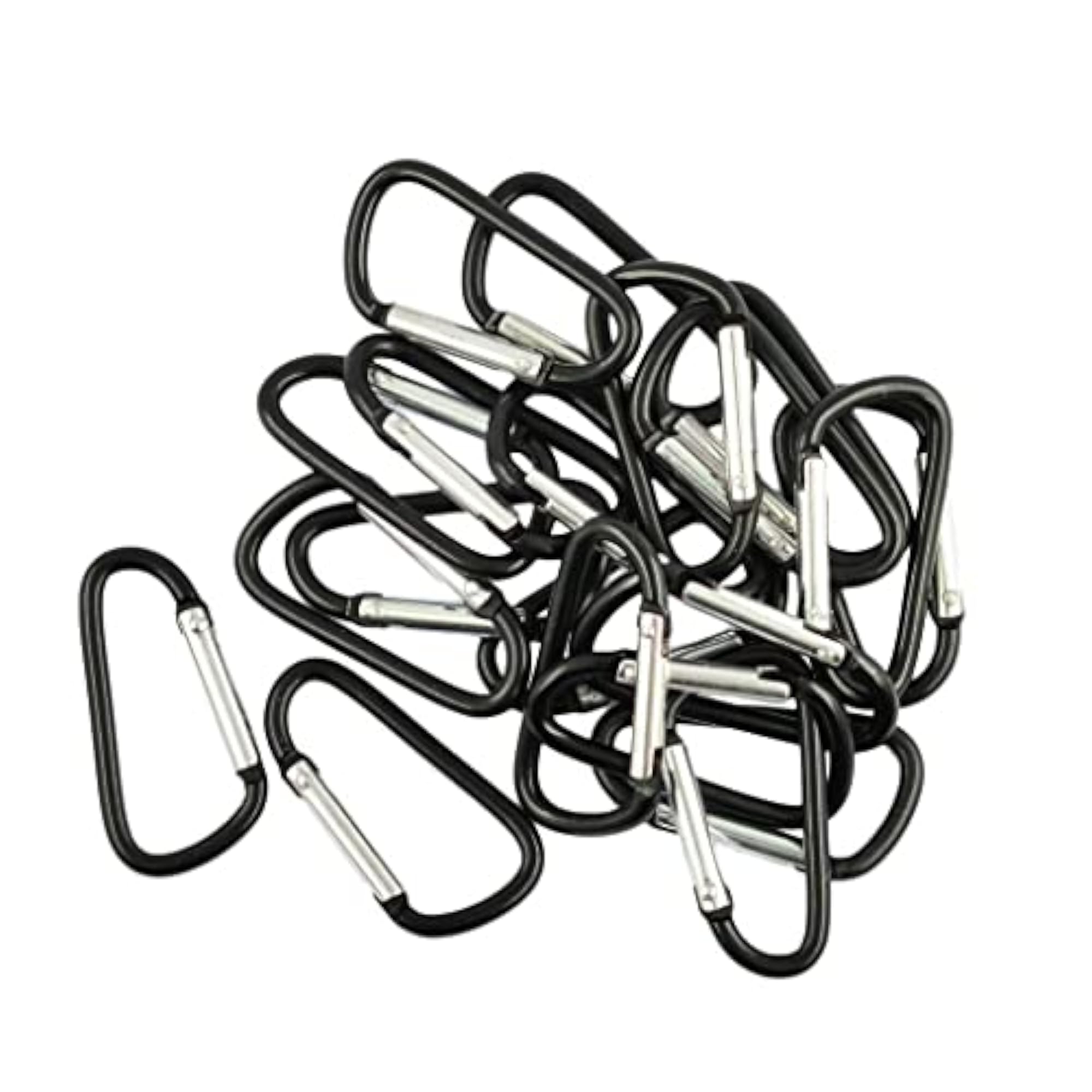 20pcs Mini Climbing Carabiner Buckle Snap Clip Hook