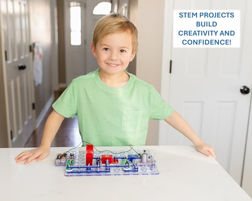 Snap Circuits Jr. SC-100 Electronics Exploration Kit, Over 100 Projects, Full Color Project Manual, 28 Parts, STEM Educational Toy for Kids 8 + - Image 5