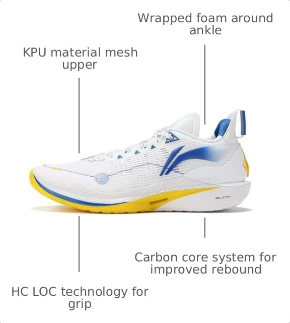 Image of LI-NING Jimmy Butler Series Men's Basketball Shoes Anti-Slip Shock Absorption Professional Sports Sneakers