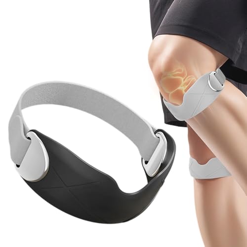 Silicone Patellar Tendon Support Strap, 2025 Upgraded Adjustable patella Support