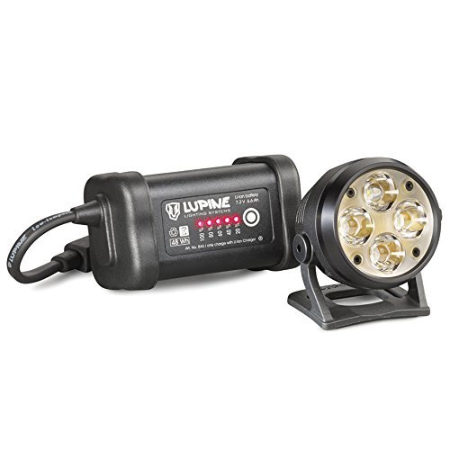 Lupine Lighting Wilma 7 helmetlight black 2016 bike helmet light by Lupine Lighting