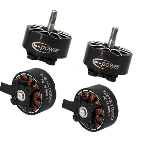 Moteur sans balais X2810 1500KV, haute vitesse pour avion RC 6S