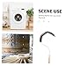 Anneome Washing Machine Cleaning Brush Multipurpose Lint Brush Dryer Vent Cleaner Fridge Coil and Drain Cleaning
