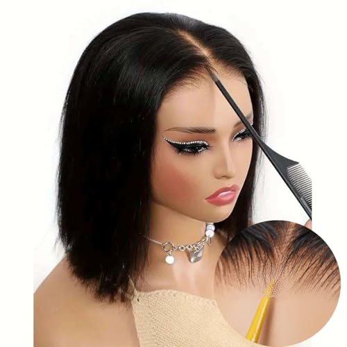 Bob Wig Human Hair 12 Inch Glueless Wigs Human Hair