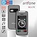 artfone G6 Pro Grey - 4G LTE Flip Phone Unlcoked丨Cell Phone for Seniors丨2.4