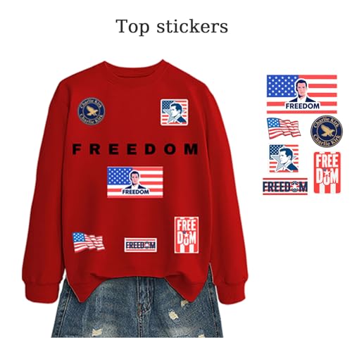 Charlie Kirk Freedom Sweatshirt, Freedom Sweatshirt, Charlie Kirk Shirt Stickers, Unisex Letter Printed2