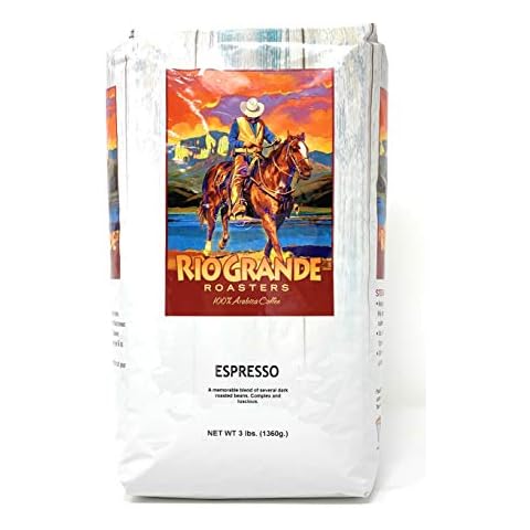 Espresso - Rio Grande Roasters 3 Lb. Bag Whole Bean Coffee Cover
