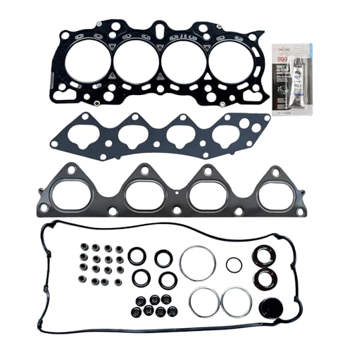 Image of KAX HS26159PT Head Gasket Set Compatible with 1997 1998 1999 2000 2001 Honda CR-V 2.0L, Engine Cylinder Head Gasket Kit