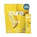 Cure Hydration Mix | Organic Electrolyte Powder | No Added Sugar | Made with Coconut Water | Pack of 14 (Lemon)