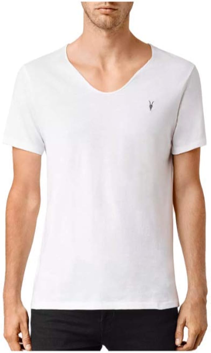 AllSaints Tonic Scoop Tee - White - XXL 