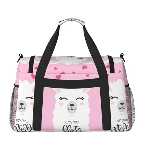 Bolsa de viaje grande e impermeable con divertido diseño de camello 2