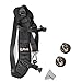 Produktbild Fomito Quick Rapid Schulter Sling Gürtel Neck Strap & 2pcs Schraube Mount für Kamera DSLR SLR DV Schwarz