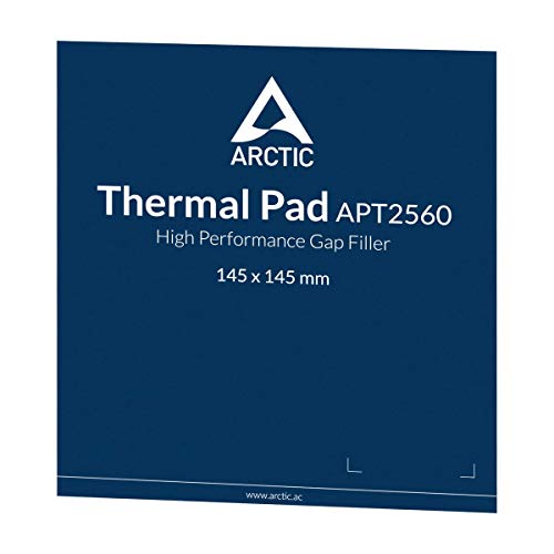 ARCTIC Thermal Pad 145 x 145 x 1.5 mm (Pack of 1) - Thermal Compound for Coolers, Efficient Thermal Conductivity, Gap Filler, Non-Stick, Safe Handling, Easy to Apply - Blue