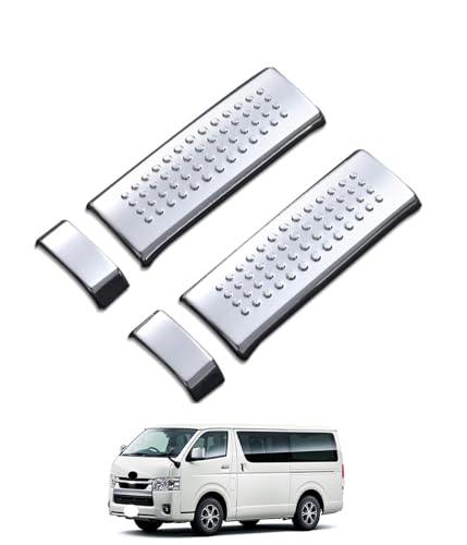 【Super Car Shop】 トヨタ ハイエース 200系 1型 2型 3型 4型 5型 6型 インナー ドアハンドルカバー ガーニッシュ スライドドア用 傷付き防止 見た目もカッコよく 目立つ インテリア パネル プロテクター ドレスアップ カスタム