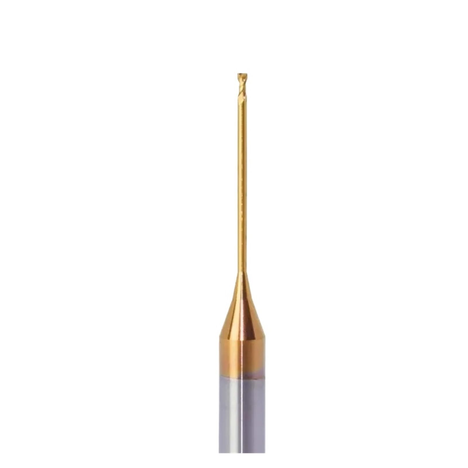 Fresa ranura profunda D0.7 micro extremo plano for acero mecanizado CNC de moldes metalicos