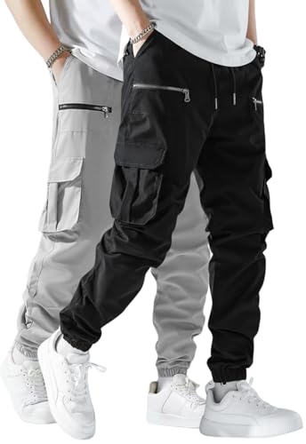 Image of INKKR Men Cargo || Men Zipper Cargo Pants Cotton ||