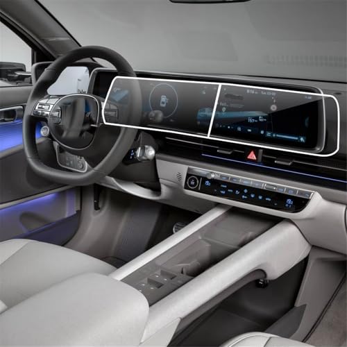 Film protecteur d'écran Hyundai Ioniq 6 contre rayures autoradio GPS