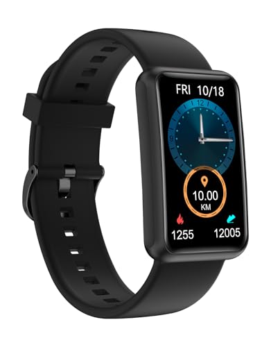 Image of HUAKUA Fitness Tracker Watch with 1.47" Touch Screen, IP68 Waterproof Activity Tracker with Step Counter, Calorie & Sleep Monitor, Alarm Clock & Stopwatch - No Bluetooth Needed, No App Required