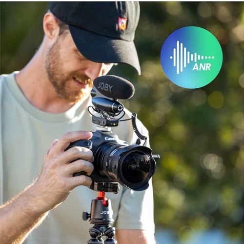 JOBY-GorillaPod-PRO-Vlog-Kit-Ultimate-Camera-Kit-GorillaPod-3K-PRO-Wavo-PRO-Shotgun-Supercardioid-Microphone-Rycote-Lyre-Flexible-Tripod-RunGun-YouTube-Filmmaking-DSLRs-Mirrorless-CSC