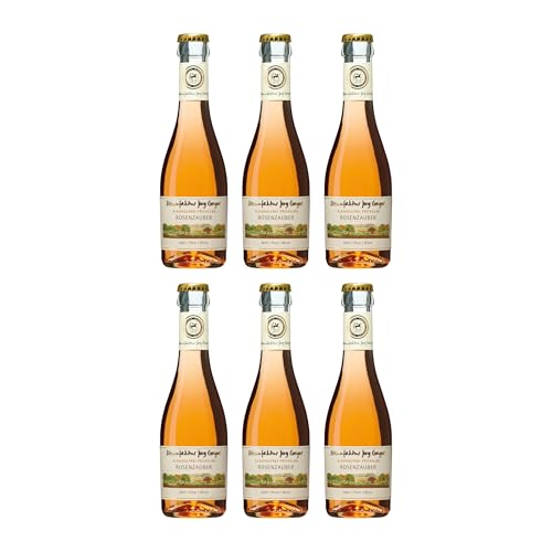 Manufaktur Jörg Geiger PriSecco Rosenzauber Piccolo Roséwein Rosé lieblich Deutschland inkl. FeinWert E-Book (6 x 0.2 l) Manufaktur Jörg Geiger PriSecco Rosenzauber Piccolo Roséwein Rosé lieblich Deutschland inkl. FeinWert E-Book (6 x 0.2 l)
