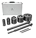 TOPWAY TCT Core Drill Bit Set 9 PCS, SDS Plus & SDS Max Shank, 30–100mm Hole Saw Kit for Concrete, Brick, Stone & Cement, Heavy Duty Masonry Cutter with Aluminium Case, Model 122592
