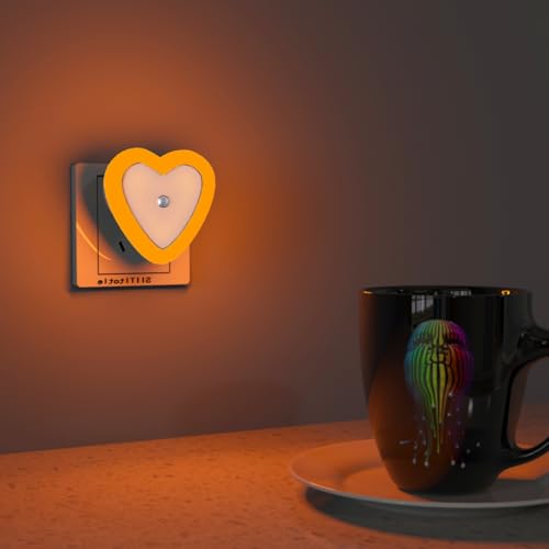 Image of fizzytech Decorative Heart LED Lights, Yellow (Pack of 2) for Home, Bedroom, Diwali, Christmas & Party Decoration (Heart Yellow Pack-2)