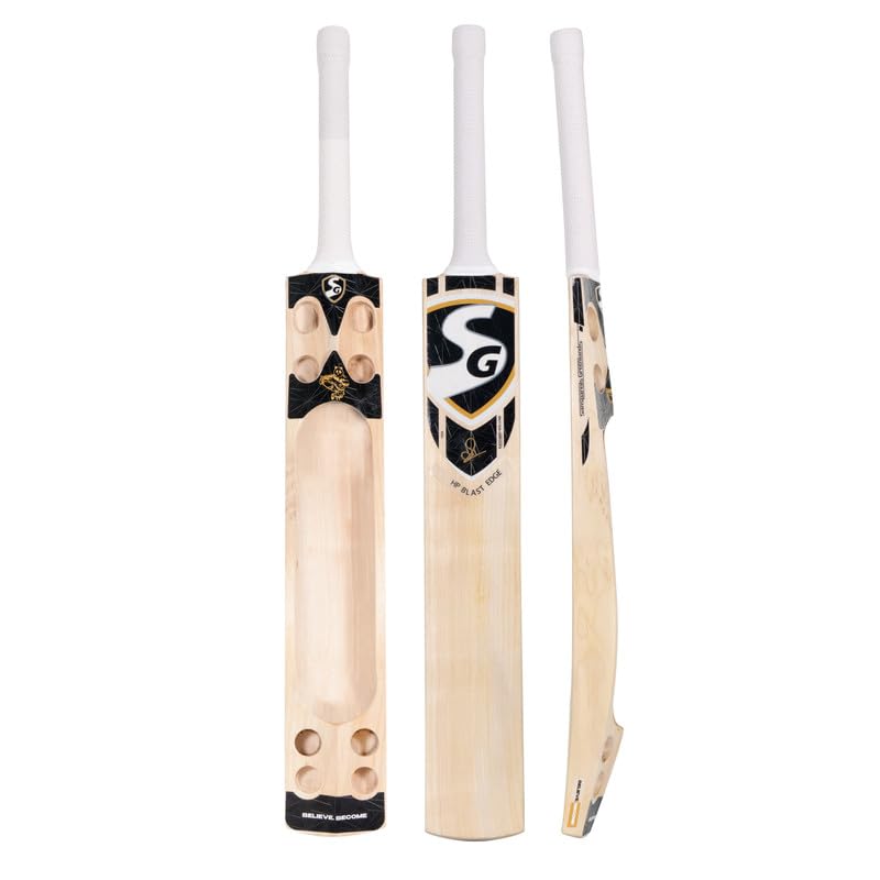 Image of SG HP-Blast Edge Kashmir Willow Scoop Bat for Tennis Cricket Ball