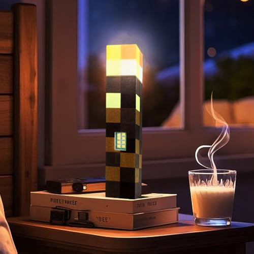 YANGUN Veilleuse murale - 14,5 cm - Lampe murale magnétique - Rechargeable par USB - Lampe de nuit pour enfants - Batterie externe 3D - Décoration de chambre d'enfant - Cadeaux